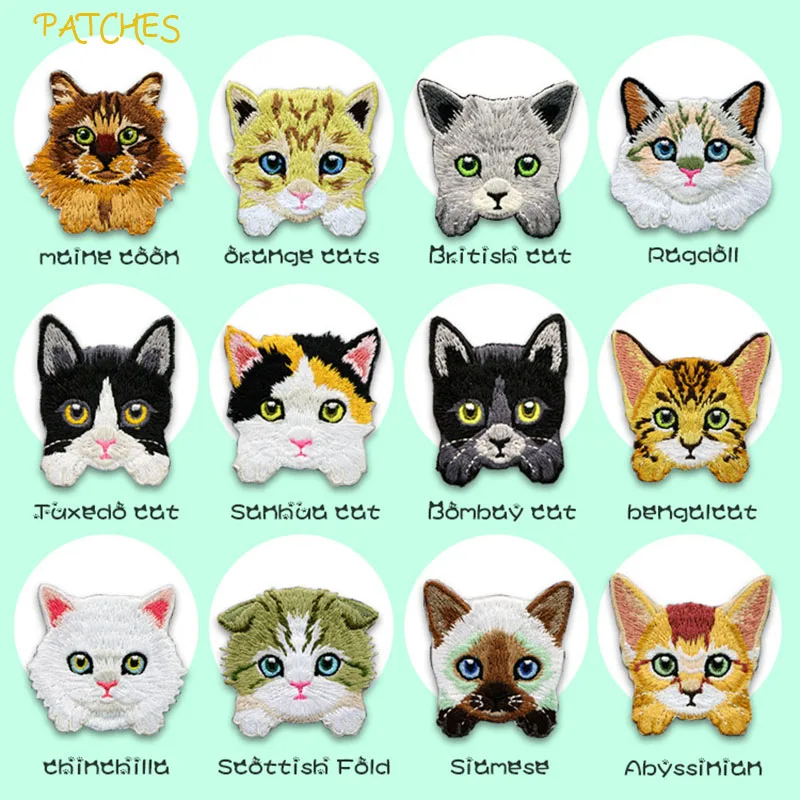 Animal Cat Paste Embroidery Black Cat Patch Hand Account Backpack Clothing Decoration Patches Applique Ironing On Shirt Badges
Animal Cat Paste Embroidery Black Cat Patch Hand Account Backpack Clothing Decoration Patches Applique Ironing On Shirt Badges