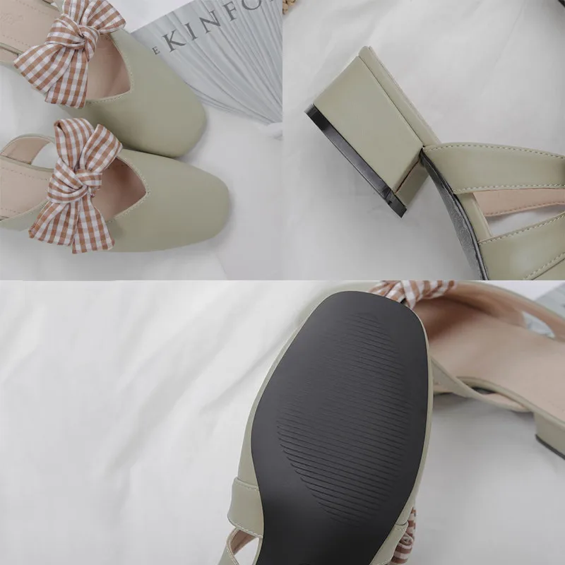 Apricot Butterfly-knot Square Head Mules Korean Style Slip On Summer Slippers Fashion Low-Heeled Soft Leather Light Sandals
Apricot Butterfly-knot Square Head Mules Korean Style Slip On Summer Slippers Fashion Low-Heeled Soft Leather Light Sandals