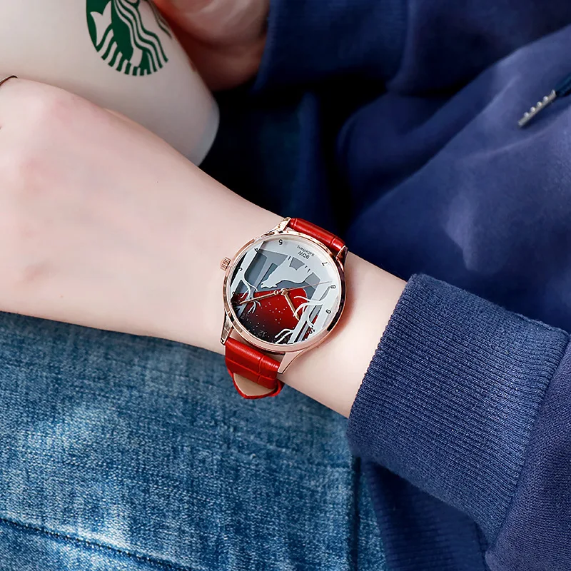 Men's Watch for Women Fashion Student Quartz Automatic Watch Creative Personality Waterproof Starry Sky Watch reloj mujer
Men's Watch for Women Fashion Student Quartz Automatic Watch Creative Personality Waterproof Starry Sky Watch reloj mujer
