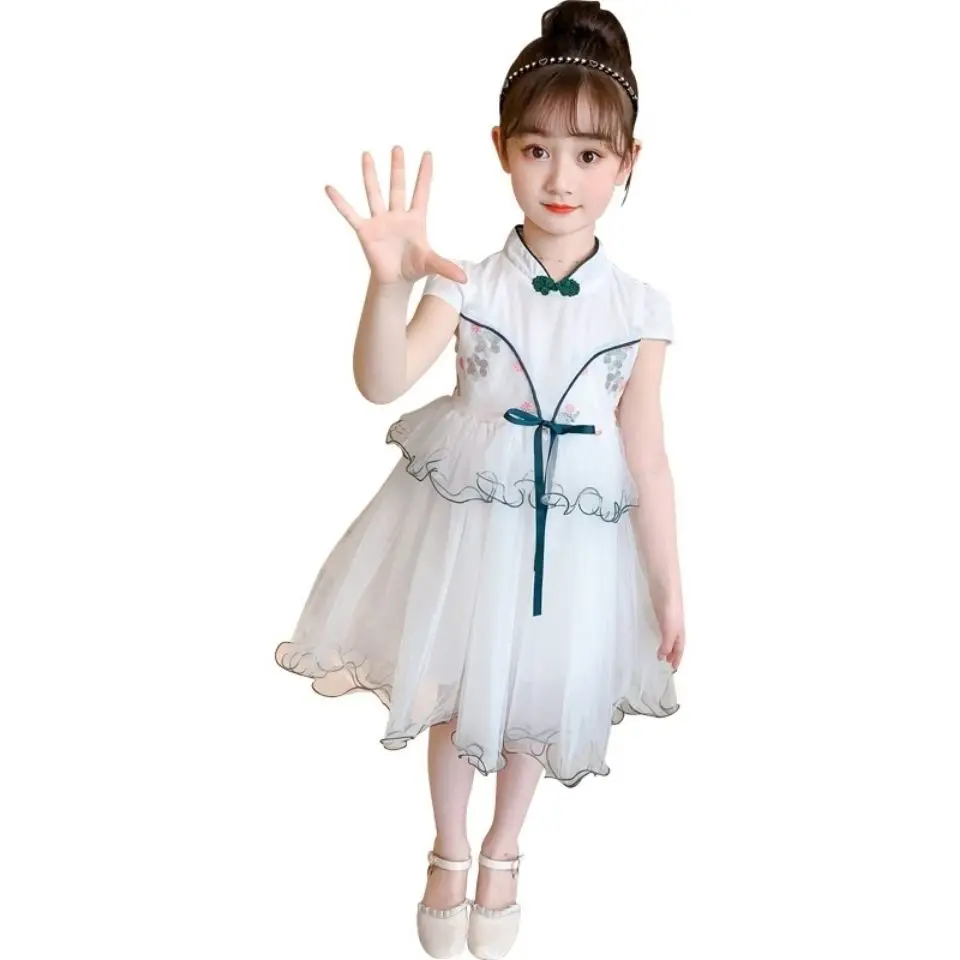 2021 new girl dress princess dress 4 to 9 years old gauze skirt super fairy fashionable vestidos
2021 new girl dress princess dress 4 to 9 years old gauze skirt super fairy fashionable vestidos