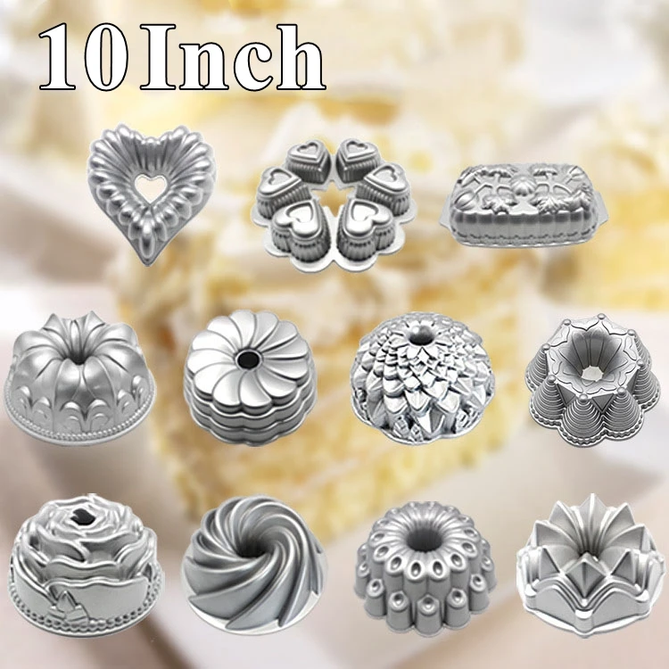 3D Rose Heart Cake Mold 10 inch Cast Aluminum DIY Baking Pumpkin Mousse Cake Mould Kitchen Bakeware Tools Art Cake Form Tray Pan
3D Rose Heart Cake Mold 10 inch Cast Aluminum DIY Baking Pumpkin Mousse Cake Mould Kitchen Bakeware Tools Art Cake Form Tray Pan