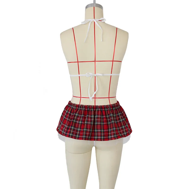 2020 Sexy Women Exotic Sets Lingerie School Uniform Queen Fancy Seductive Girls Costume Outfits Plaid Schoolgirl Cosplay Dress
2020 Sexy Women Exotic Sets Lingerie School Uniform Queen Fancy Seductive Girls Costume Outfits Plaid Schoolgirl Cosplay Dress