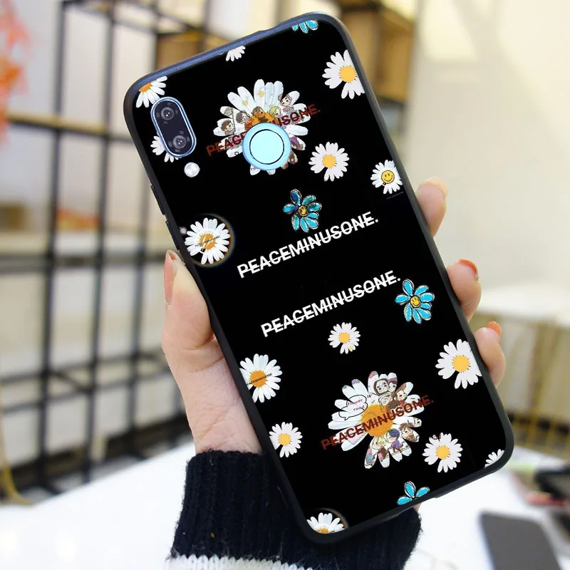 Чехол для Huawei Nova Smart Lite 2017 силиконовый чехол-накладка с цветком маргаритки 2i 2 Plus 3