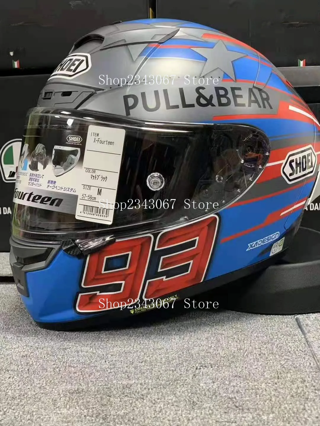 Full Face Motorcycle helmet X14 Helmet ant Riding Motocross Racing Motobike Helmet
Full Face Motorcycle helmet X14 Helmet ant Riding Motocross Racing Motobike Helmet