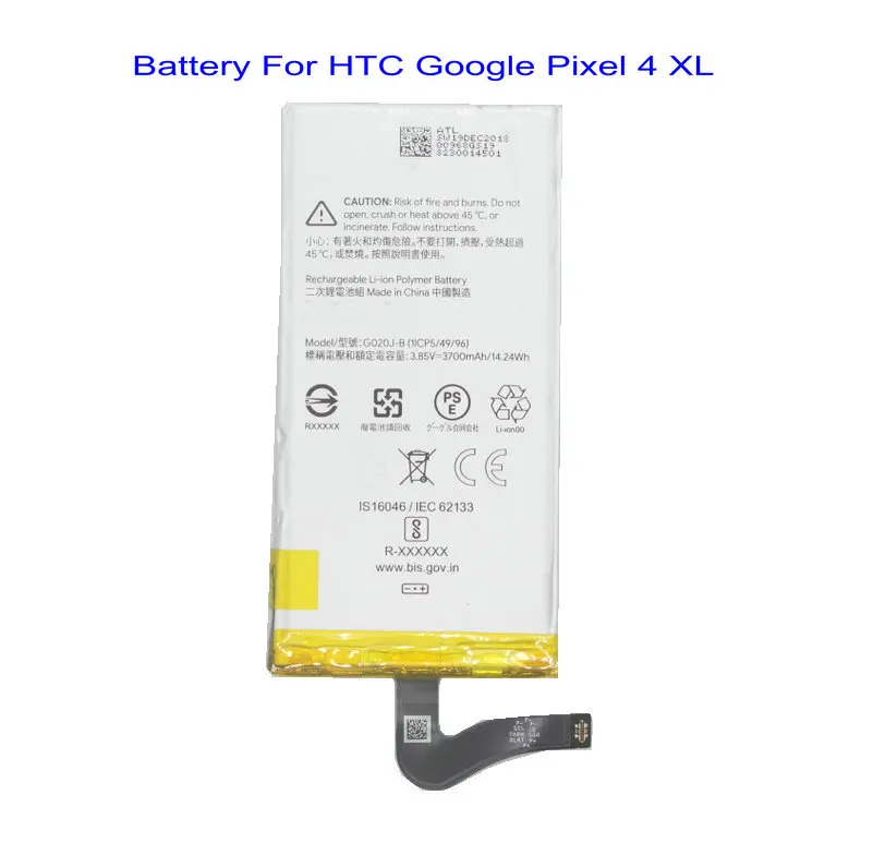 1x3700 мА · ч/14,24 Вт · ч, фотоаккумулятор для телефона Nexus 4XL, аккумуляторы для Google Pixel 4 XL Pixel4 XL
1x3700 мА · ч/14,24 Вт · ч, фотоаккумулятор для телефона Nexus 4XL, аккумуляторы для Google Pixel 4 XL Pixel4 XL