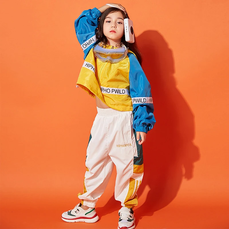Hip Hop Dance Costumes For Kids Hooded Street Dance Practice Wear Jazz Rave Outfit Performance Clothing Sport Clothes c
Hip Hop Dance Costumes For Kids Hooded Street Dance Practice Wear Jazz Rave Outfit Performance Clothing Sport Clothes c