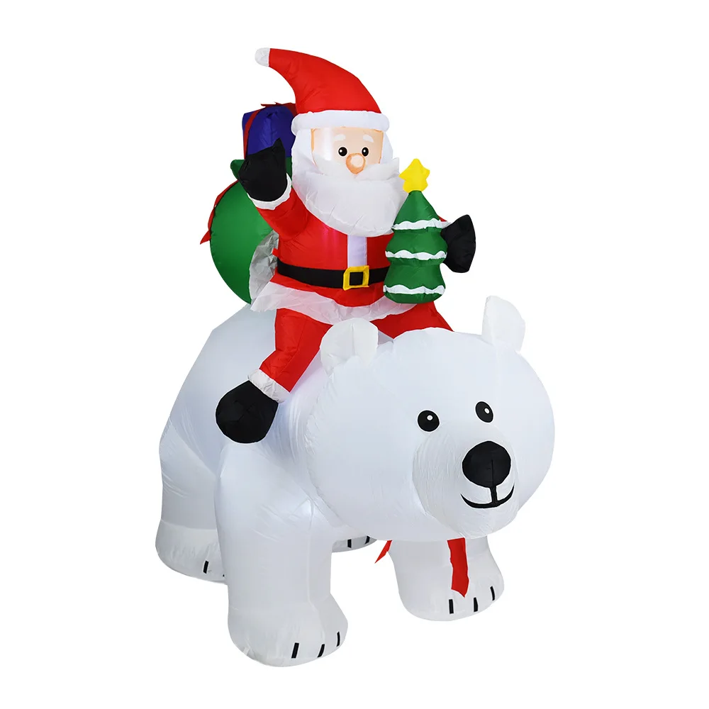 Christmas Decorations Inflatables Polar Bear Santa Claus Riding on a Polar Bear Blow up Christmas Decorations Outdoor
Christmas Decorations Inflatables Polar Bear Santa Claus Riding on a Polar Bear Blow up Christmas Decorations Outdoor