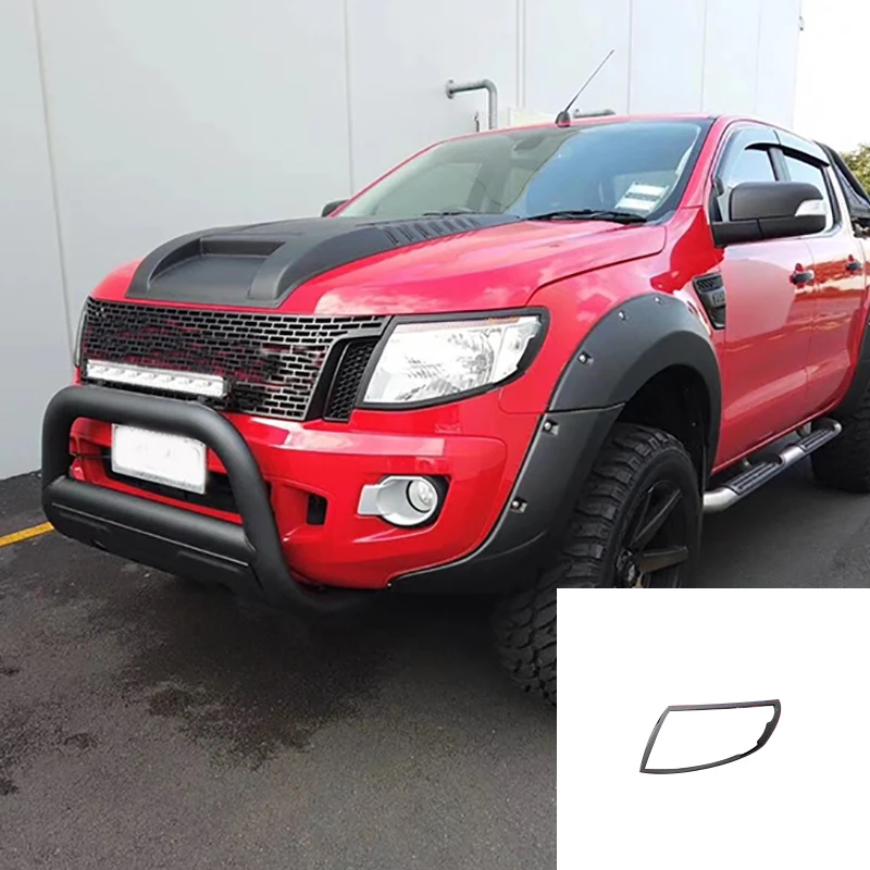 Автомобильные аксессуары для Ford Ranger T6 2012-2014 Wildtrak, черные накладки на фары из АБС-пластика, отделка фар
Автомобильные аксессуары для Ford Ranger T6 2012-2014 Wildtrak, черные накладки на фары из АБС-пластика, отделка фар