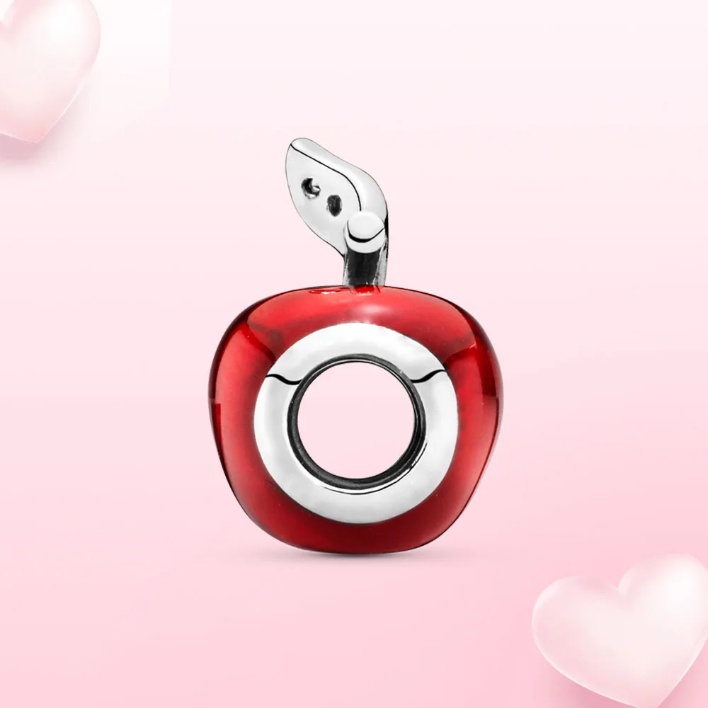 New silver 925 charm Snow White's Red Apple Charm Bead women jewelry Fit Original Pandora Bracelet fashion gift
New silver 925 charm Snow White's Red Apple Charm Bead women jewelry Fit Original Pandora Bracelet fashion gift