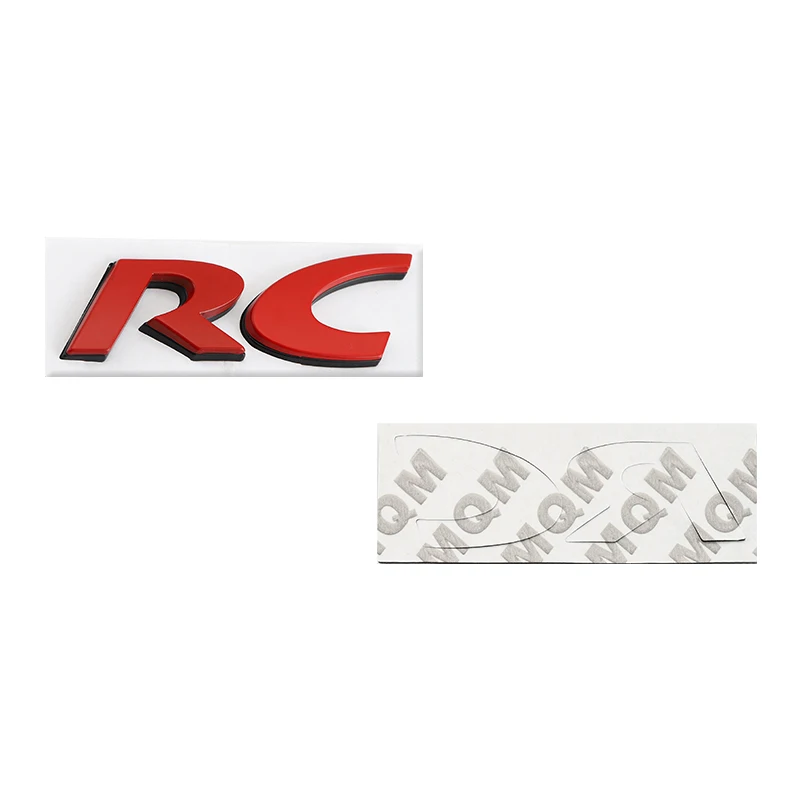 Автомобильная наклейка Стайлинг радиоуправляемая эмблема задняя для Peugeot RC SPORT GT