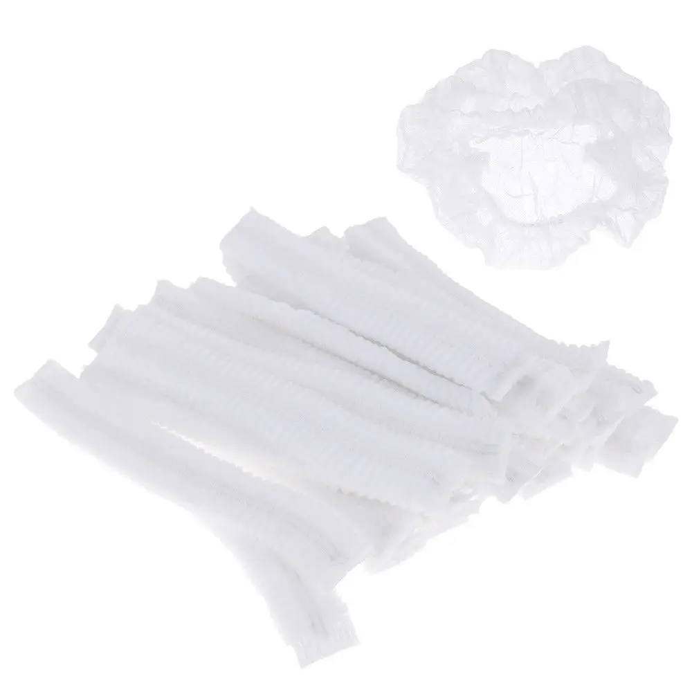 20Pcs/Set Disposable Hair Hat Anti Dust Cap Non-Woven Bouffant Head Cover Elastic Hat Cap for Labs Nurse Tattoo Food Service
20Pcs/Set Disposable Hair Hat Anti Dust Cap Non-Woven Bouffant Head Cover Elastic Hat Cap for Labs Nurse Tattoo Food Service