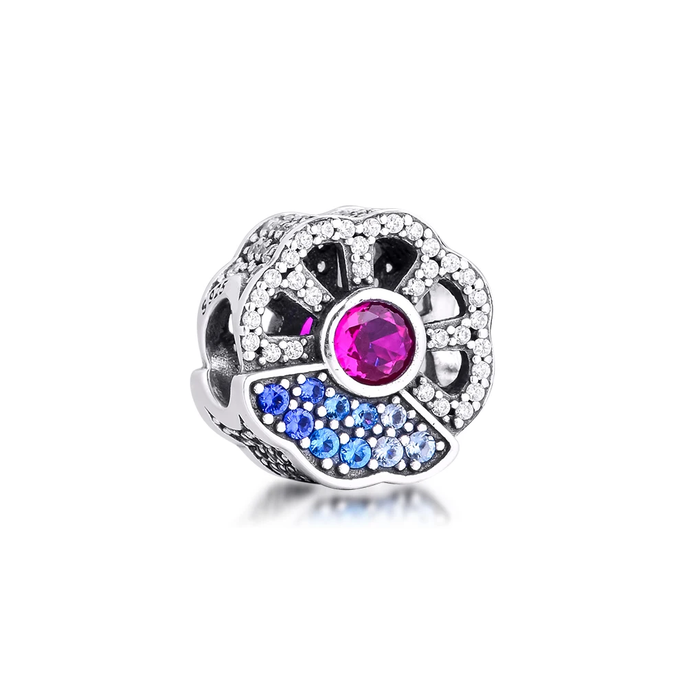 Chinese style Blue & Pink Fan Charms original silver 925 Fits European Bracelets & Bangle DIY Beads For Jewelry Making
Chinese style Blue & Pink Fan Charms original silver 925 Fits European Bracelets & Bangle DIY Beads For Jewelry Making