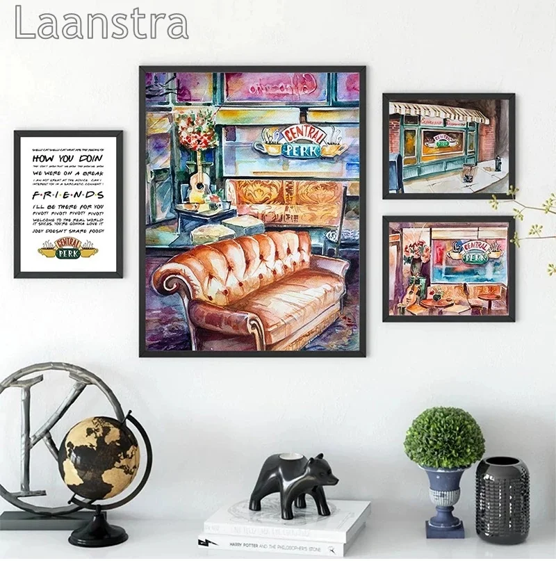 Central Perk Watercolor Canvas Picture Friends Tv Show Wall Art Poster Couch Restaurant Print Painting Living Room Home Decor
Central Perk Watercolor Canvas Picture Friends Tv Show Wall Art Poster Couch Restaurant Print Painting Living Room Home Decor