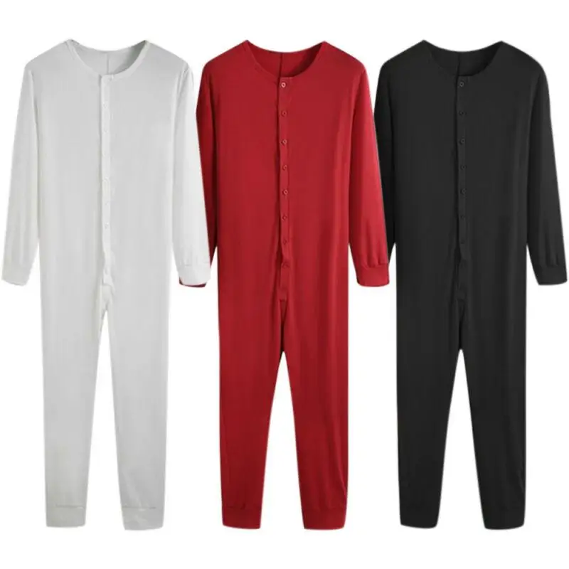 Mens jumpsuit Solid Color Round Neck Jumpsuits Casual Fitness One-Piece Undershirts Home Wear Loungewear Plus Size Onsie
Mens jumpsuit Solid Color Round Neck Jumpsuits Casual Fitness One-Piece Undershirts Home Wear Loungewear Plus Size Onsie