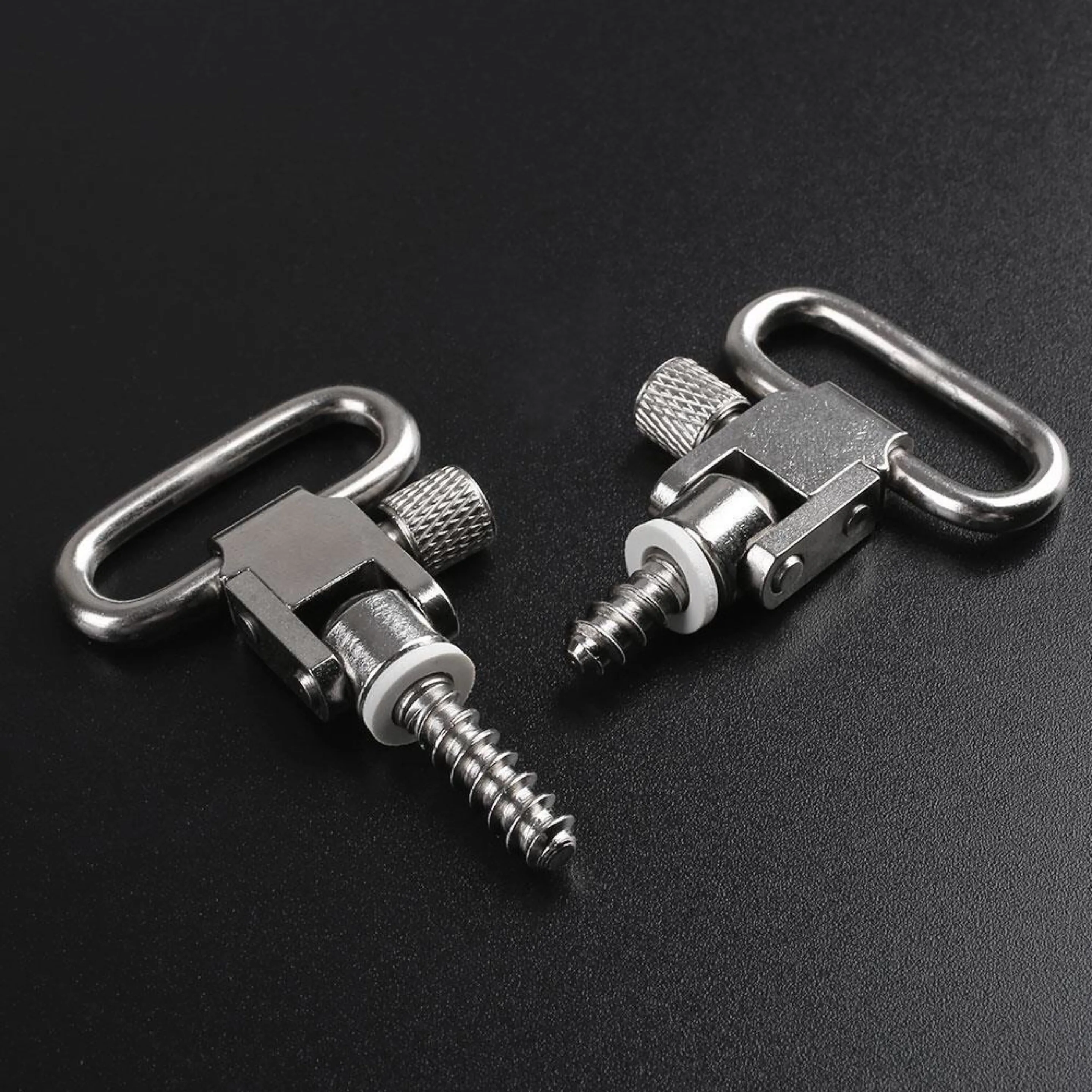 A Pair of Sling Buckle One Set 1 Inch Quick Detach Sling Swivels & Studs Quick Detachable Swivels Tactical Hunting Accessory
A Pair of Sling Buckle One Set 1 Inch Quick Detach Sling Swivels & Studs Quick Detachable Swivels Tactical Hunting Accessory