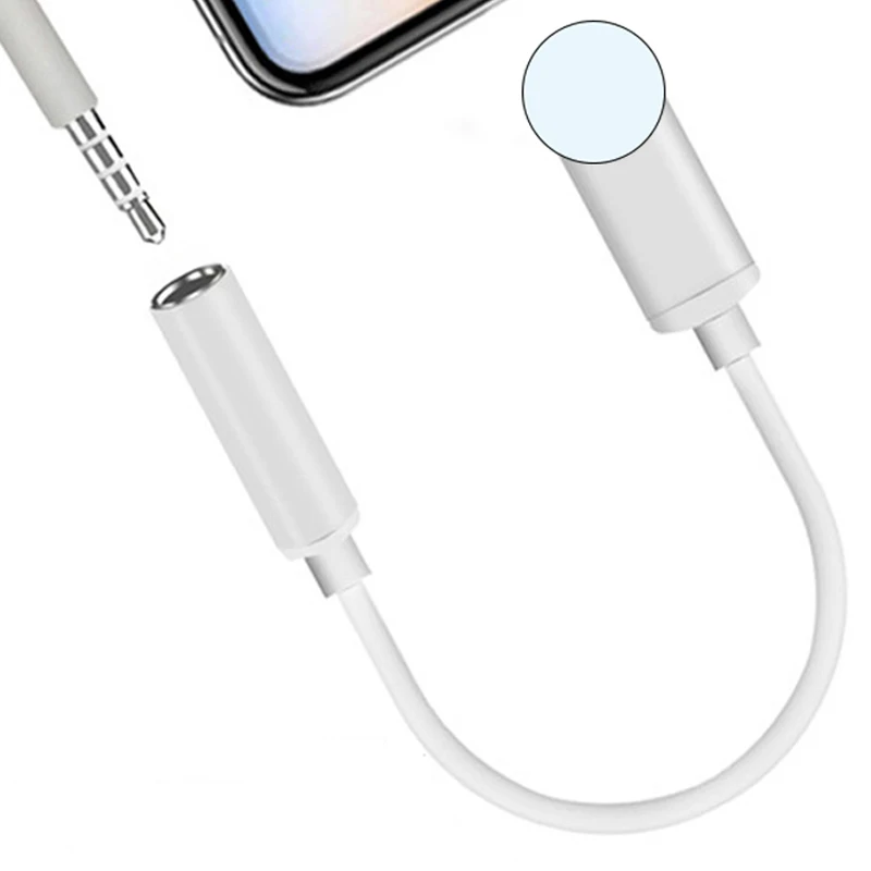 Adapters for ios 11 12 13 14 Headphone Adapter For iPhone 7 6 8 11 X Earphone AUX Adaptador To 3.5mm Jack Female Male Conveter
Adapters for ios 11 12 13 14 Headphone Adapter For iPhone 7 6 8 11 X Earphone AUX Adaptador To 3.5mm Jack Female Male Conveter