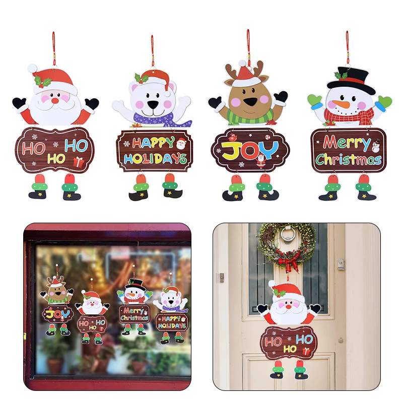 1Pc Christmas Tree Hangings Paper Card Santa Claus Snowman Elk Happy Holiday Print Drop Pendant Ornaments Home Navidad Deco Gift
1Pc Christmas Tree Hangings Paper Card Santa Claus Snowman Elk Happy Holiday Print Drop Pendant Ornaments Home Navidad Deco Gift