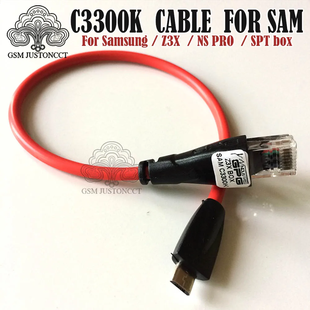 Фото Кабель C3300k для Samsung I9300 I9100 Nspro box SPT z3x pro set|cable for|cable for samsungcable samsung |