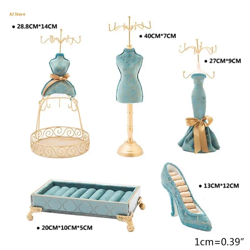 Blue Bronzing Jewelry Display Stand for Many Kinds of Jewellery's Displaying
Blue Bronzing Jewelry Display Stand for Many Kinds of Jewellery's Displaying
