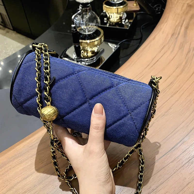 Women Small bag female 2021 new trendy fashion all-match chain shoulder bag net red crossbody cylinder bag Bolsas Feminina
Women Small bag female 2021 new trendy fashion all-match chain shoulder bag net red crossbody cylinder bag Bolsas Feminina