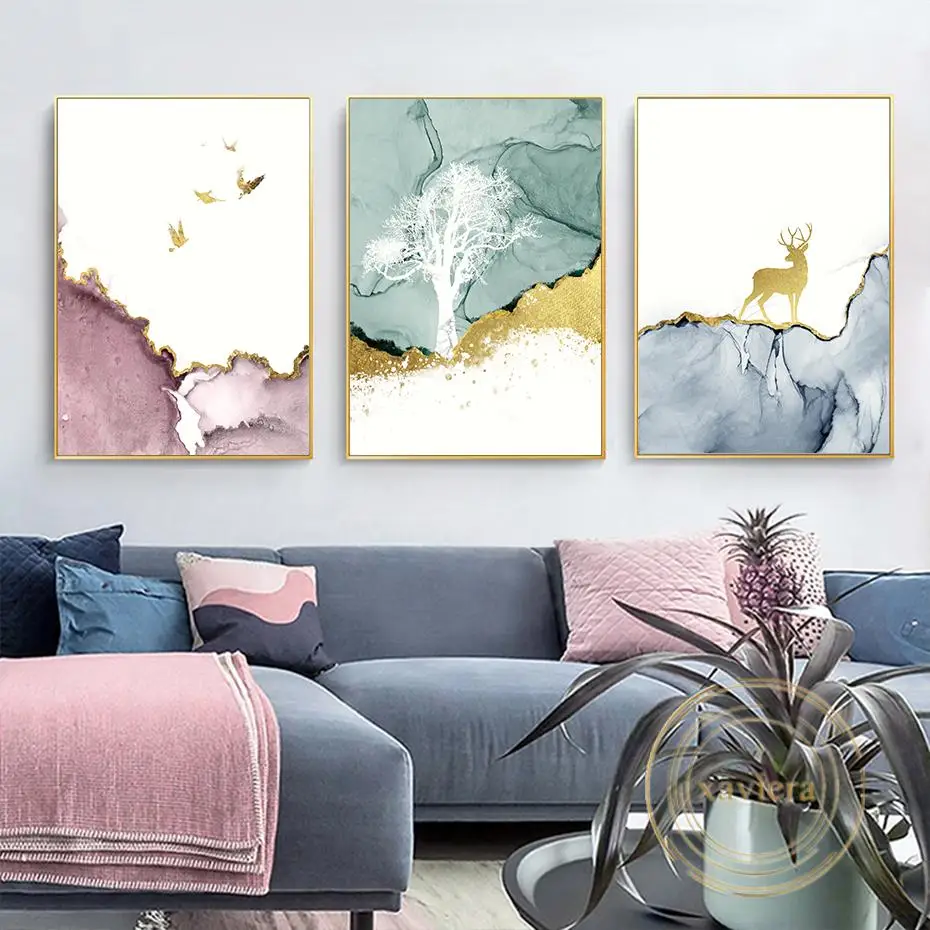 Abstract Pattern Tree Mountain Canvas Painting Gold Deer Bird Luxury Wall Art Posters and Prints Home Decoration Living Room
Abstract Pattern Tree Mountain Canvas Painting Gold Deer Bird Luxury Wall Art Posters and Prints Home Decoration Living Room