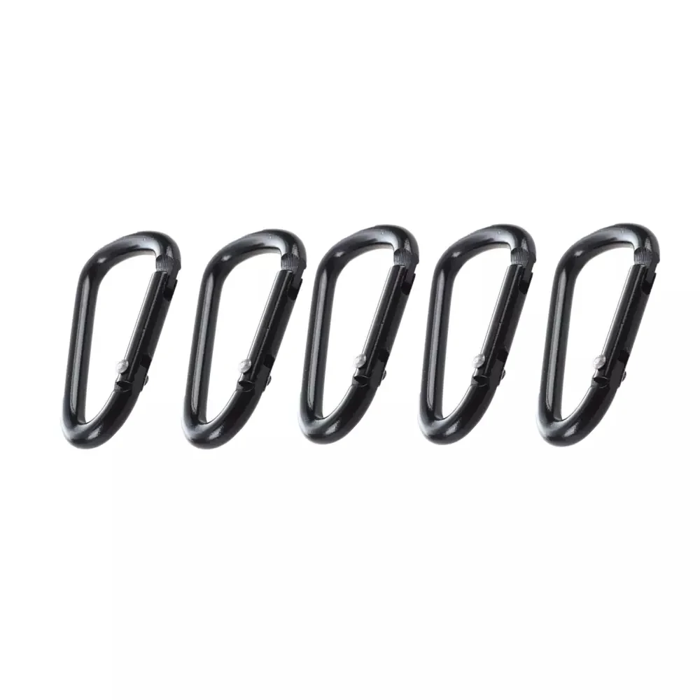 2021 New Hot Practical Black D Shaped Aluminum Alloy Carabiner Hook Keychain Climbing Equipment Karabiner Mosqueton
2021 New Hot Practical Black D Shaped Aluminum Alloy Carabiner Hook Keychain Climbing Equipment Karabiner Mosqueton