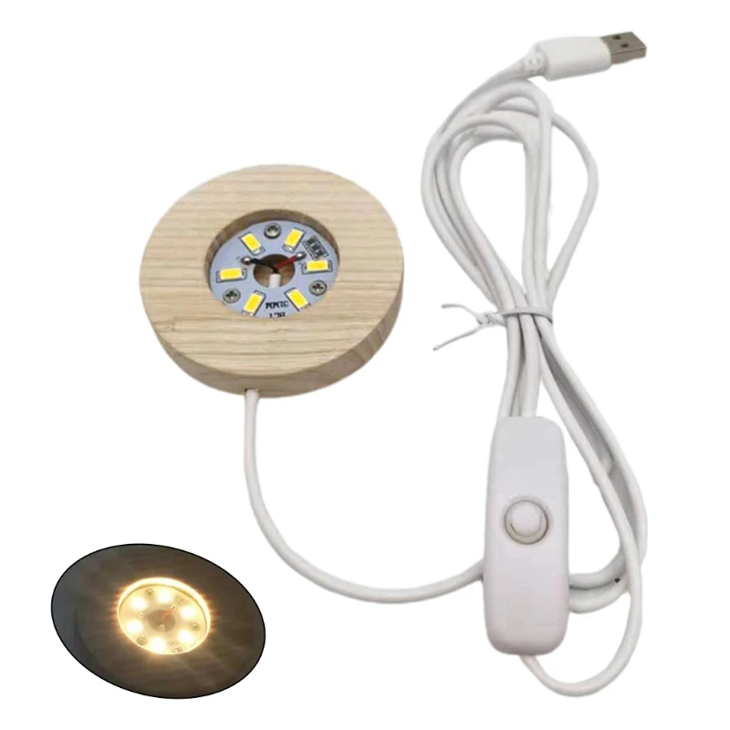 652F LED Night Light Wooden Round Base Holder Display Stand for Crystals Glass Ball Illumination Lighting Accessories Decor
652F LED Night Light Wooden Round Base Holder Display Stand for Crystals Glass Ball Illumination Lighting Accessories Decor