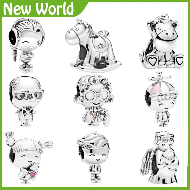 New cute boy and girl forever family tree lock heart Beads fit Original Pan Charms Silver 925 Bracelet DIY Women Jewelry
New cute boy and girl forever family tree lock heart Beads fit Original Pan Charms Silver 925 Bracelet DIY Women Jewelry