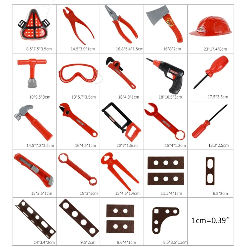 51Pcs Garden Tools Toys Pretend Play Repair Tool Environmental Plastic Engineering Maintenance Tools Gifts for Children
51Pcs Garden Tools Toys Pretend Play Repair Tool Environmental Plastic Engineering Maintenance Tools Gifts for Children