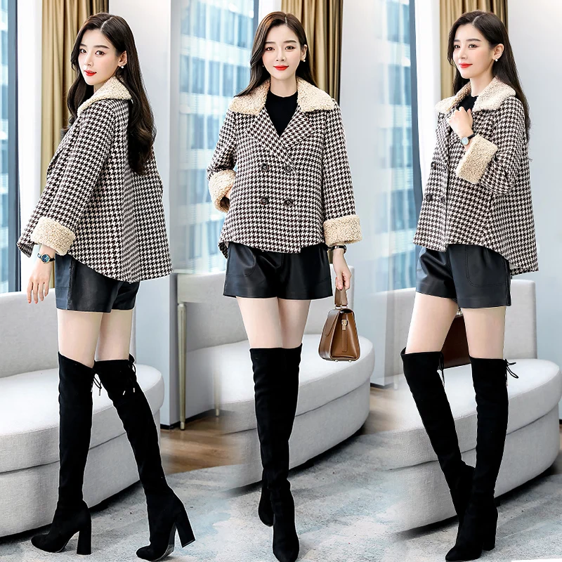 2021 Spring Autumn Women Jacket Coat Turn-down Collar Lady Cardigans Coats | Женская одежда