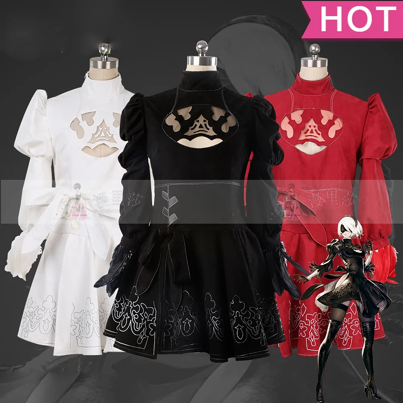 Anime Game NieR:Automata Cosplay Costume YoRHa No.2 Type B Three Colors Dress Set
Anime Game NieR:Automata Cosplay Costume YoRHa No.2 Type B Three Colors Dress Set