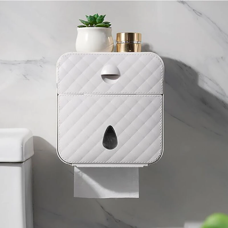 Waterproof Wall Mount Toilet Paper Holder Storage Towel Bathroom Tissue Paper Box Rack Bathroom Toilet Tissue Tube Storage Box
Waterproof Wall Mount Toilet Paper Holder Storage Towel Bathroom Tissue Paper Box Rack Bathroom Toilet Tissue Tube Storage Box