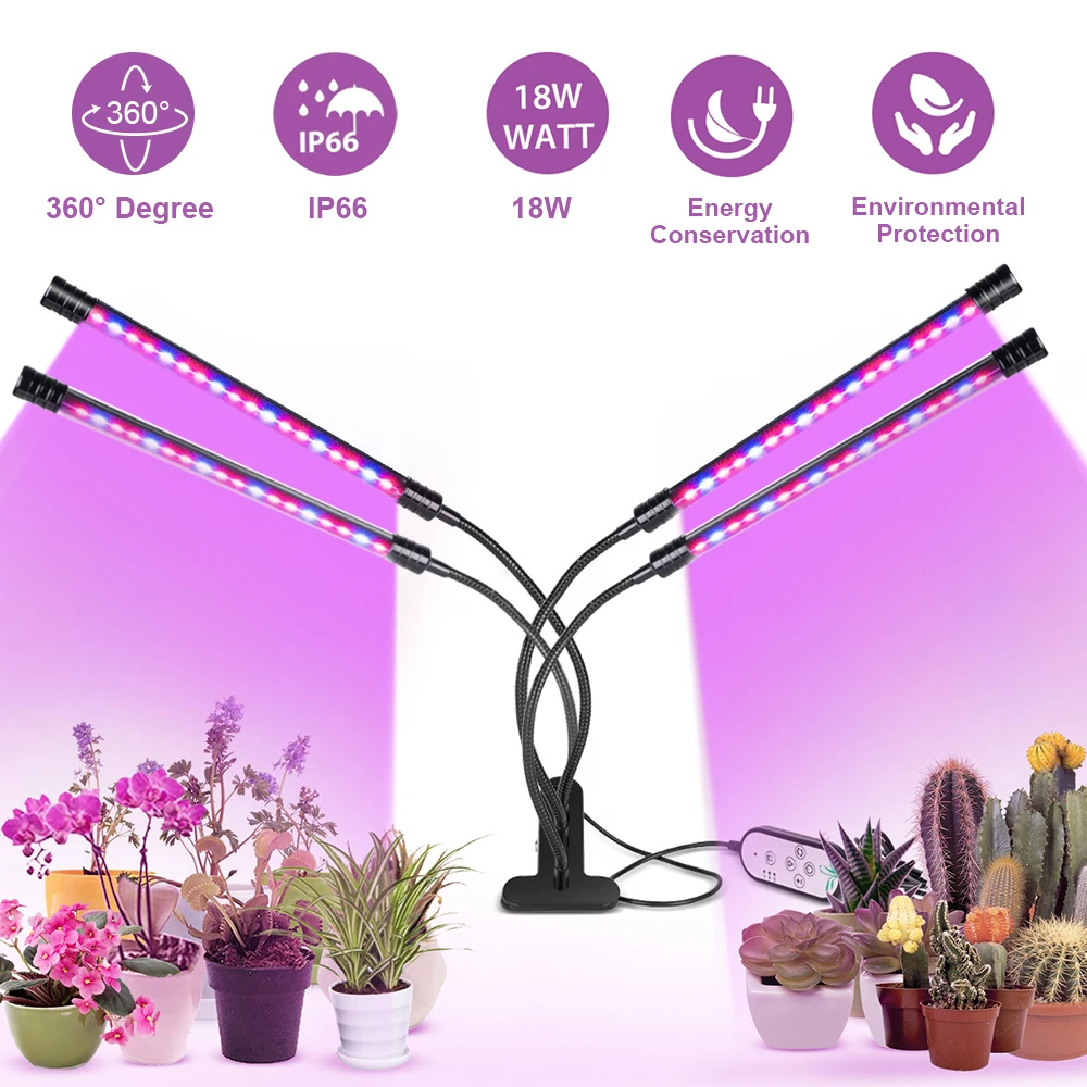 

LED Grow Light USB Phyto Lamp Full Spectrum Grow Tent Complete Kit Phytolamp for Plants Seedlings Flowers Indoor Grow Box