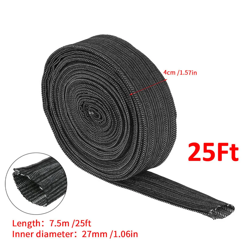 25FT Protective Sleeve Sheath Cable Cover Welding Tig Torch Hydraulic Hose Wrap Denim Protective Cover Welding Accessories
25FT Protective Sleeve Sheath Cable Cover Welding Tig Torch Hydraulic Hose Wrap Denim Protective Cover Welding Accessories