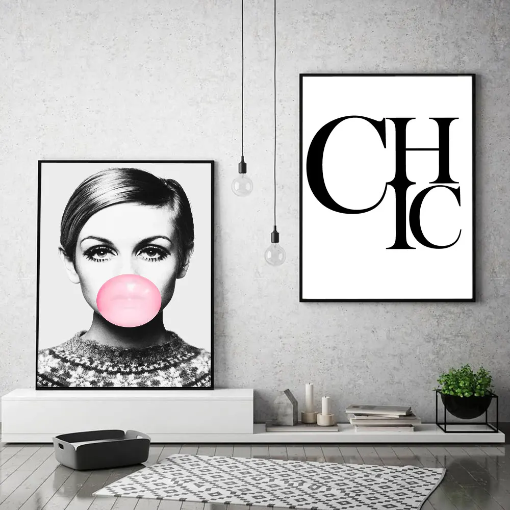 Fashion blow bubbles Woman Canvas Painting Scandinavian Print Quote Modern Minimalist Wall Picture For Living Home Room Decor
Fashion blow bubbles Woman Canvas Painting Scandinavian Print Quote Modern Minimalist Wall Picture For Living Home Room Decor