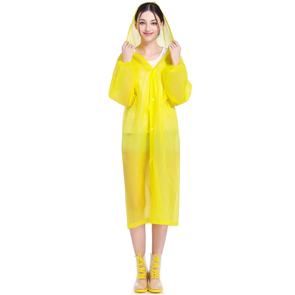 Fashion EVA Raincoat Rainsuit Waterproof Rainwear Button Hooded Waterproof Outdoor Cycling Hiking Rain Poncho New Arrival
Fashion EVA Raincoat Rainsuit Waterproof Rainwear Button Hooded Waterproof Outdoor Cycling Hiking Rain Poncho New Arrival