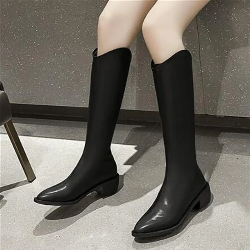 Осень 2021, женские сапоги, уличные удобные сапоги до колена на квадратном каблуке, модные привлекательные сапоги с острым носком и молнией сз...
Осень 2021, женские сапоги, уличные удобные сапоги до колена на квадратном каблуке, модные привлекательные сапоги с острым носком и молнией сз...