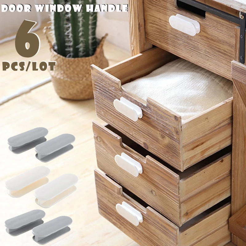 6 Pieces Door Window Cabinet Punch-Free Drawer Organizer Handle Holder Multifunctional Labor-Saving Auxiliary Device Storage Box
6 Pieces Door Window Cabinet Punch-Free Drawer Organizer Handle Holder Multifunctional Labor-Saving Auxiliary Device Storage Box