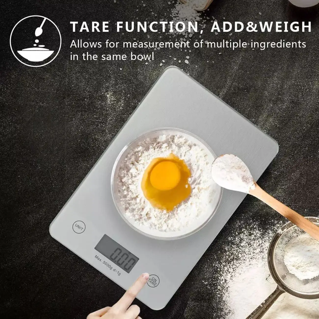 5KG Household Kitchen Scale Electronic Food Scale Baking Scale Measuring Tool Tempered Glass Wire Drawing Process
5KG Household Kitchen Scale Electronic Food Scale Baking Scale Measuring Tool Tempered Glass Wire Drawing Process
