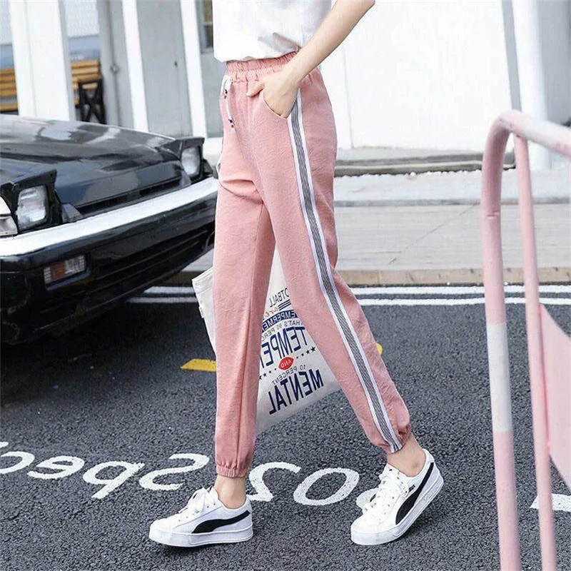 New Women Korean Harajuku Casual Trousers Spring Sunmmer Loose Streetwear Pants Hip Hop Female Plus Size Sport Pants For Women's
New Women Korean Harajuku Casual Trousers Spring Sunmmer Loose Streetwear Pants Hip Hop Female Plus Size Sport Pants For Women's