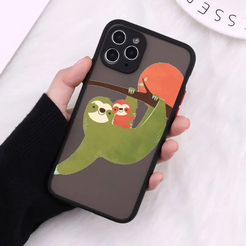 Sloth Cute Animals Phone Cases Matte For iPhone 12 Mini 11 Pro XR XS Max 7 8 Plus X Hard PC Back Cover
Sloth Cute Animals Phone Cases Matte For iPhone 12 Mini 11 Pro XR XS Max 7 8 Plus X Hard PC Back Cover