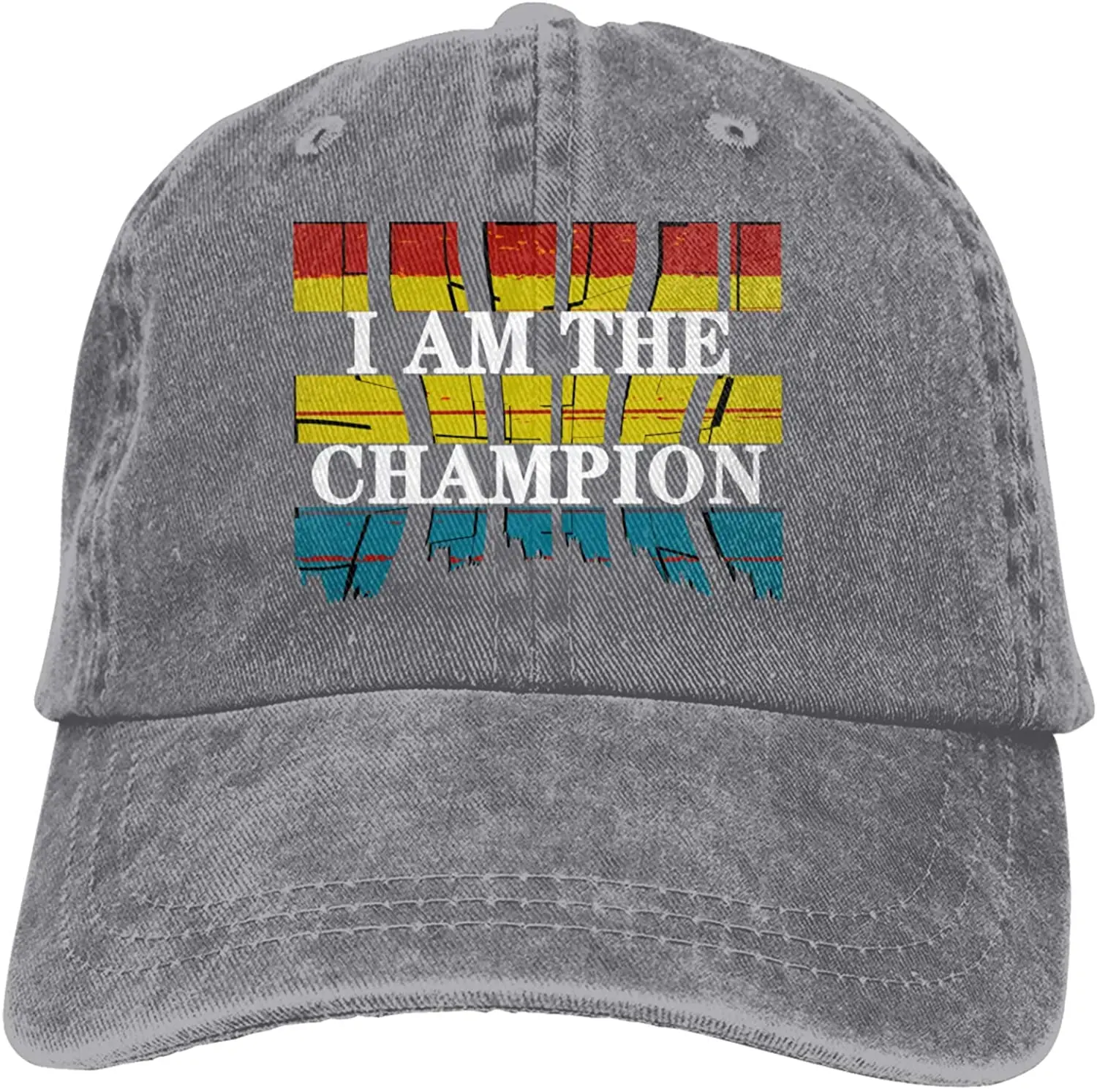 I Am The Champion Sports Denim Cap Adjustable Unisex Plain Baseball Cowboy Snapback Hat
I Am The Champion Sports Denim Cap Adjustable Unisex Plain Baseball Cowboy Snapback Hat