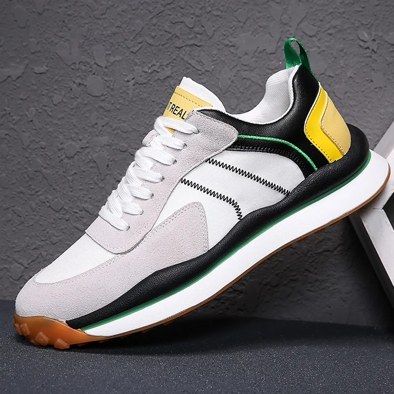 Hot cowhide men's Flat heel sportswear casual shoes four seasons thick-soled shoes small white shoes mens pink shoe sneakers men
Hot cowhide men's Flat heel sportswear casual shoes four seasons thick-soled shoes small white shoes mens pink shoe sneakers men