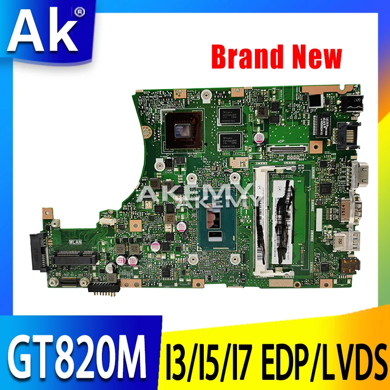 X455LD motherboard For Asus X455L X455LJ X455LN X455LD A455L F455L K455L Laptop mainboard 4G RAm Gt820M i3/i5/i7 EDP/LVDS
X455LD motherboard For Asus X455L X455LJ X455LN X455LD A455L F455L K455L Laptop mainboard 4G RAm Gt820M i3/i5/i7 EDP/LVDS