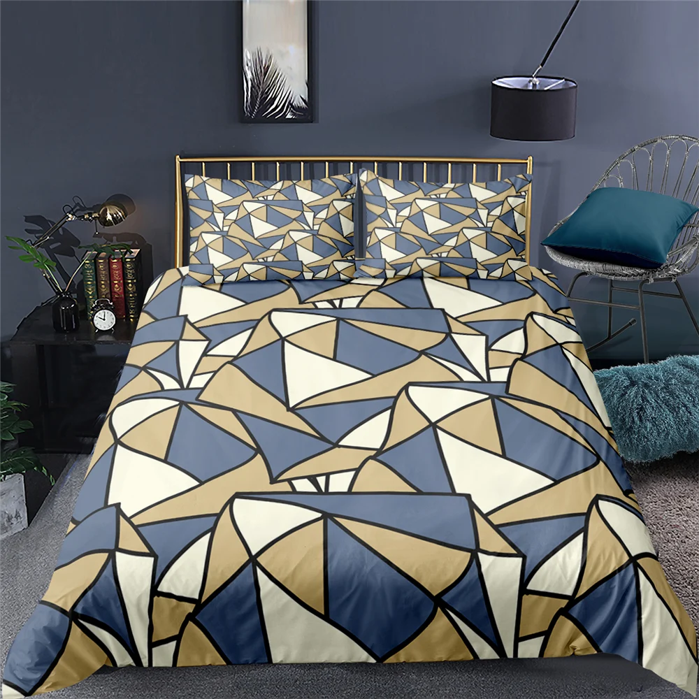 Wholesale Geometric Pattern Printed Duvet Cover With Pillowcase 2/3pcs 3D Bedding Set Comforter Cover Set Home Textiles
Wholesale Geometric Pattern Printed Duvet Cover With Pillowcase 2/3pcs 3D Bedding Set Comforter Cover Set Home Textiles