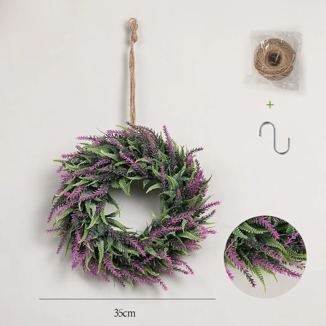 Wreath Artificial Flower For Door Decoration Grass Ring Pastoral American Wedding Pendant Door Knocker Photography Home Decro
Wreath Artificial Flower For Door Decoration Grass Ring Pastoral American Wedding Pendant Door Knocker Photography Home Decro