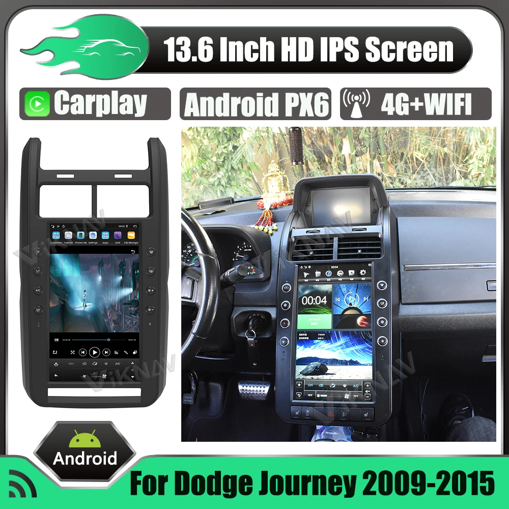 13.6 Inch Android Car Stereo Radio For Dodge Journey 2009-2015 HD Screen GPS Navigation Video Multimedia DVD Player Head Unit
13.6 Inch Android Car Stereo Radio For Dodge Journey 2009-2015 HD Screen GPS Navigation Video Multimedia DVD Player Head Unit