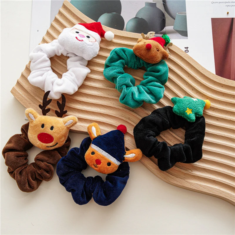 Fashion Creative Flannel Large Intestine Hair Ring Popular Sweet Christmas Style Head Rope Cute Cartoon Hair Accessories
Fashion Creative Flannel Large Intestine Hair Ring Popular Sweet Christmas Style Head Rope Cute Cartoon Hair Accessories