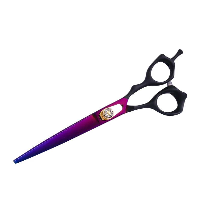 7-дюймовые фиолетовые японские ножницы из нержавеющей стали для стрижки шерсти домашних животных ножницы для груминга собак
7-дюймовые фиолетовые японские ножницы из нержавеющей стали для стрижки шерсти домашних животных ножницы для груминга собак