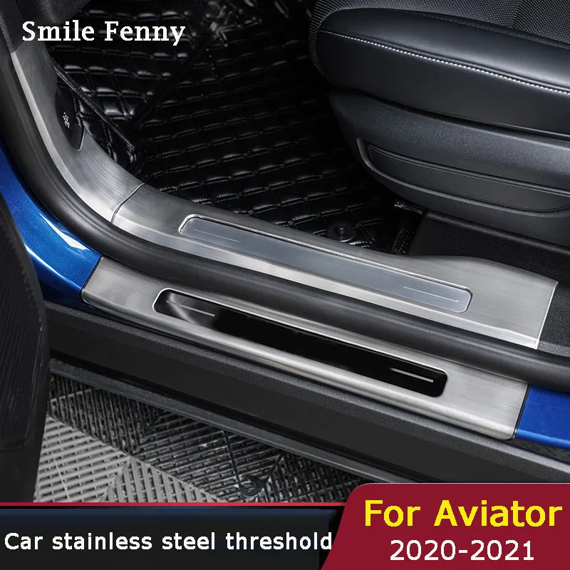 For Lincoln Aviator 2020 2021 Stainless Steel Car Door Inner Anti-Scratch Sill Guard Strip Door Threshold Protection Trim Cover
For Lincoln Aviator 2020 2021 Stainless Steel Car Door Inner Anti-Scratch Sill Guard Strip Door Threshold Protection Trim Cover